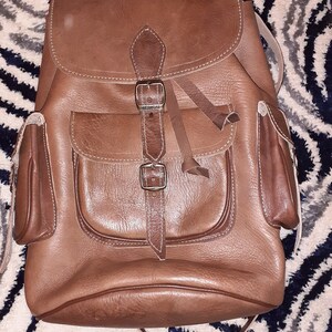 Handgemachter Lederrucksack,Laptop Rucksack,Schulrucksack,Stadtrucksack,Ledertasche Damen