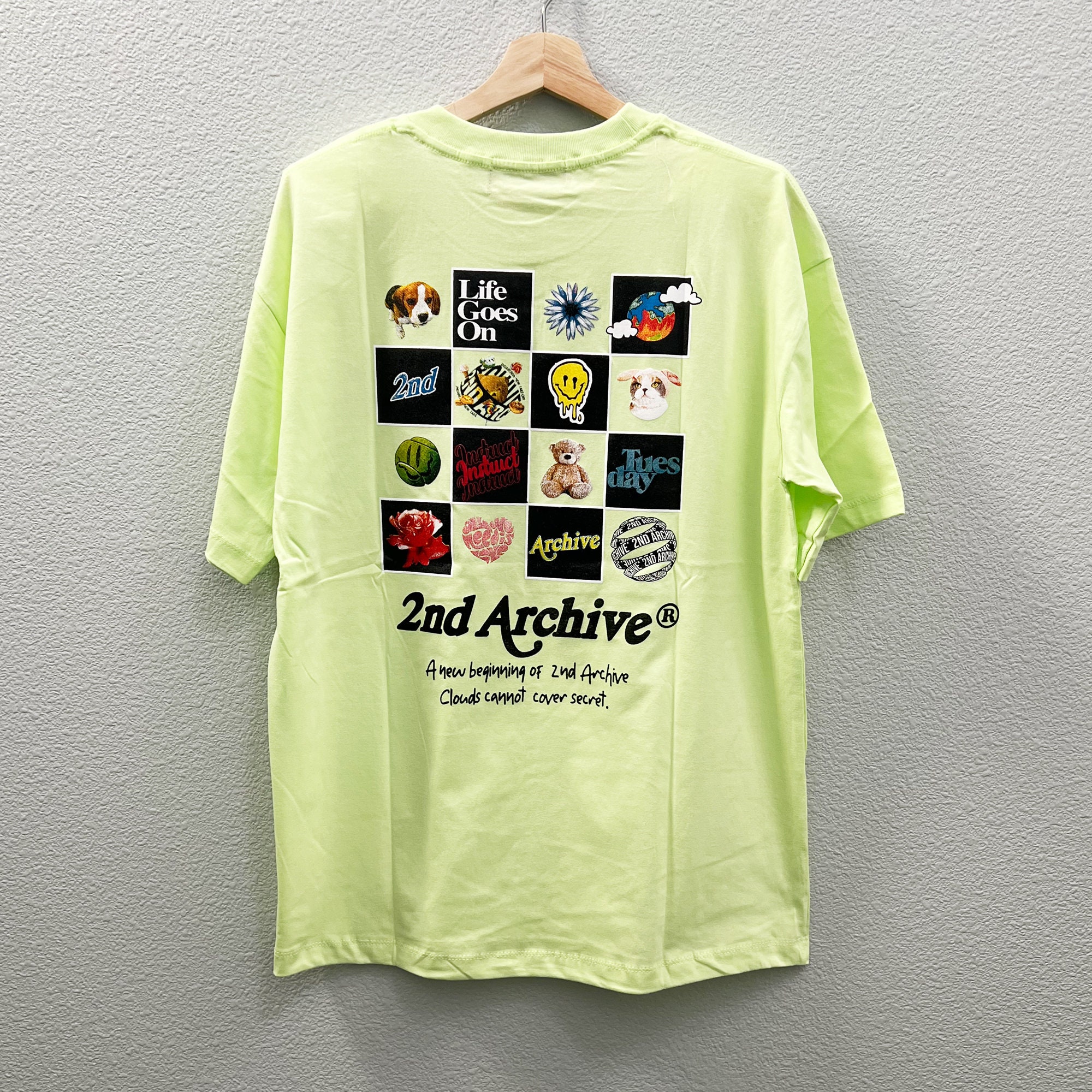 2nd Archive Shirt, Abstract Graphic Tshirt, Art Drawing