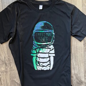 Astronaut Vintage T-Shirt, Space Graphic design Tee for Men and Women