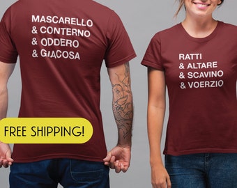 T-shirt Barolo Wine Producers, cadeau ringard pour amateur de vin