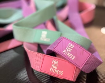 Long loop fabric resistance bands