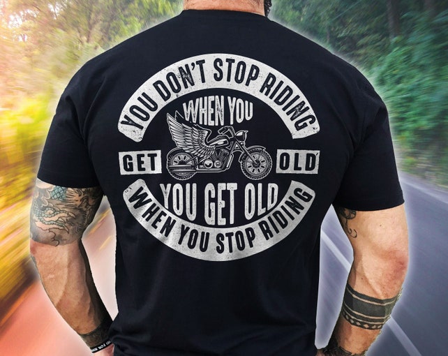 Motorcycle Tee Shirt - Etsy