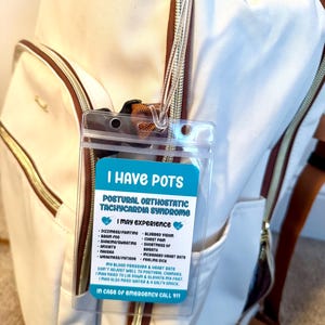 Medische ID-tag van POTS
