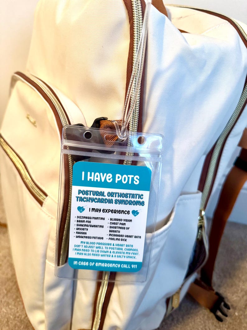 POTS Medical ID Tag image 1