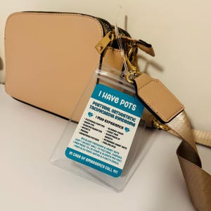 POTS Medical ID Tag image 4