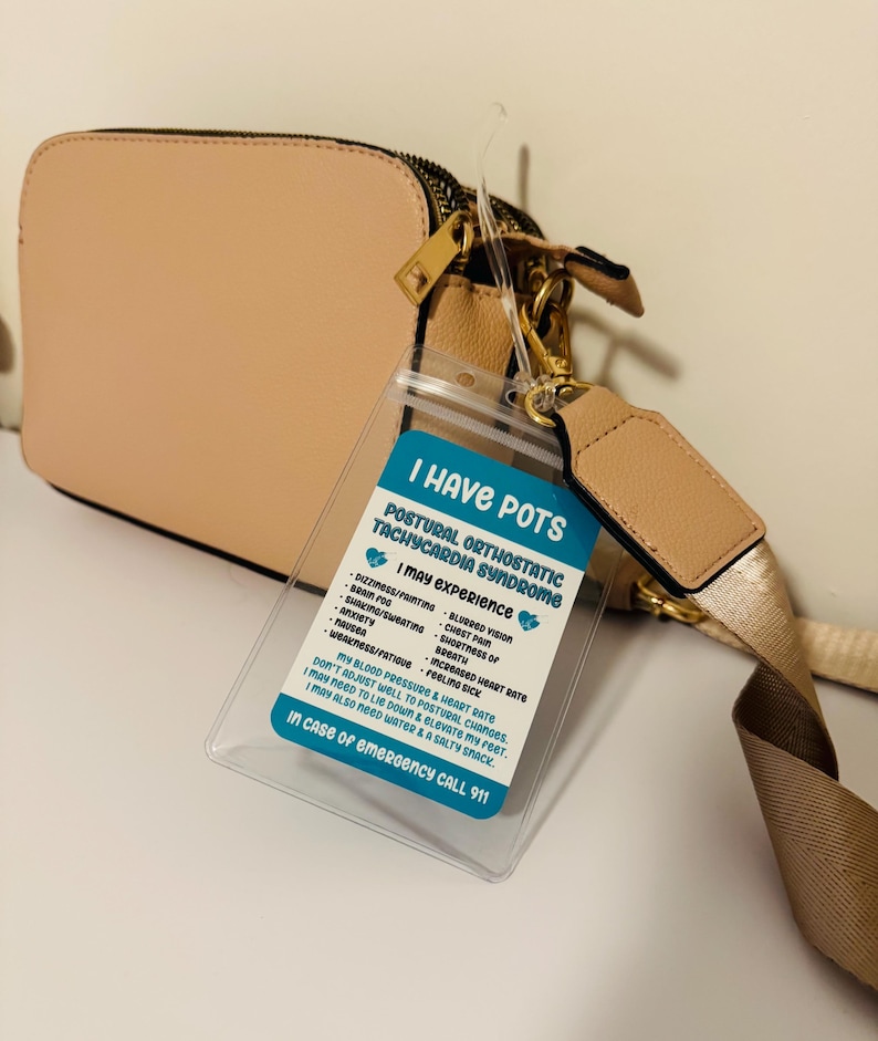 POTS Medical ID Tag image 4