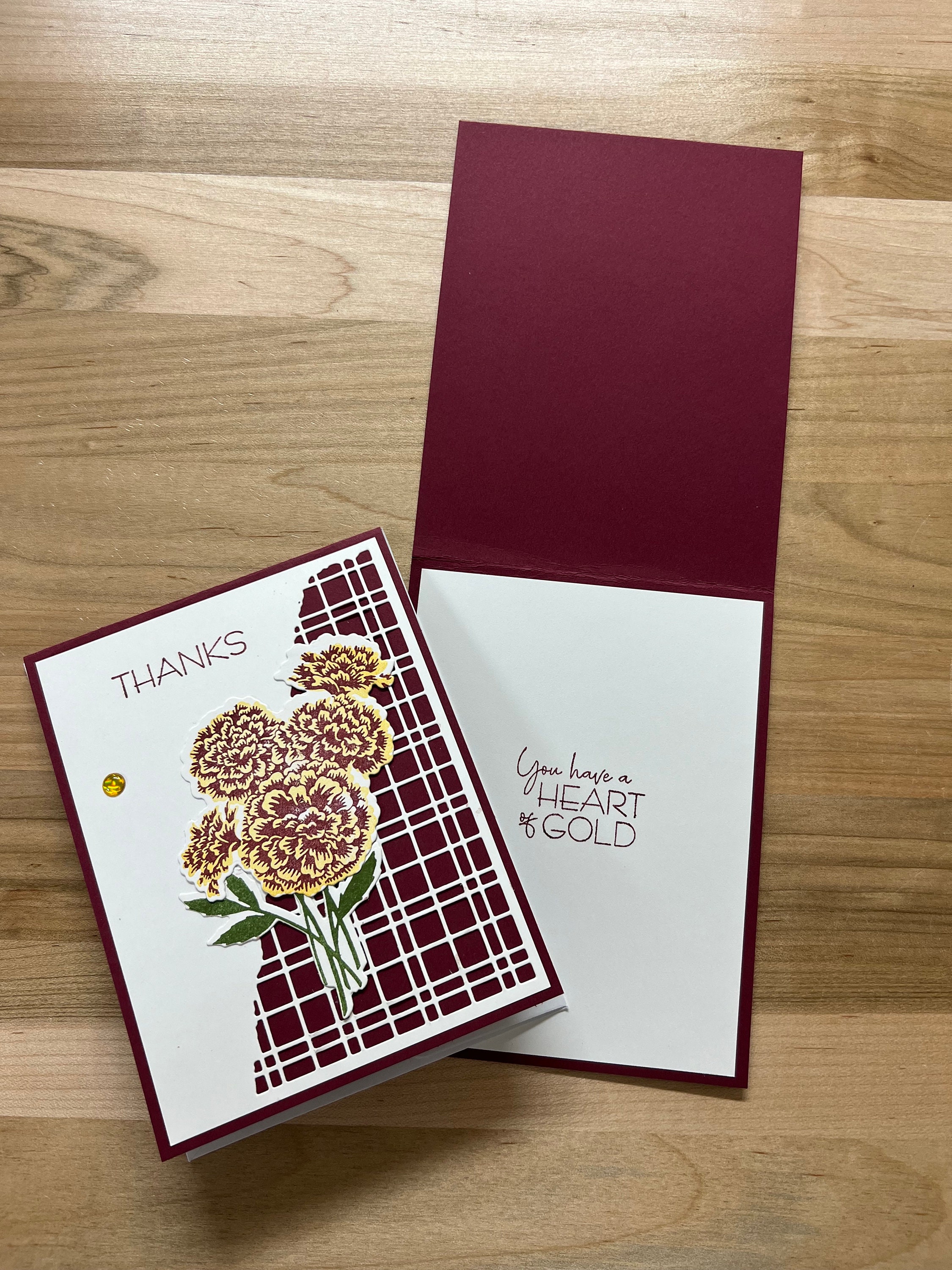 Handmade Stampin up Greeting Card - Etsy