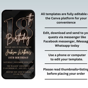 16 Serviettes En Papier Anniversaire N°18 - Motif Rayé Or Et Noir, Pour Fête Et Buffet