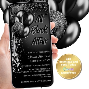 All Black / Birthday All Black Affair