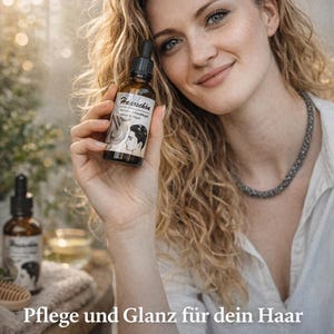 Locken- / Haarpflegeöl -Haarschön- mit Vitamin E (vegan) mit unisex Duft