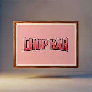 Punjabi Wall Art: Colorful Desi Humor - Digital Download image 4