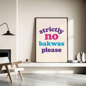Funny Indian Art Print: No Bakwas Desi Poster (Digital Download)