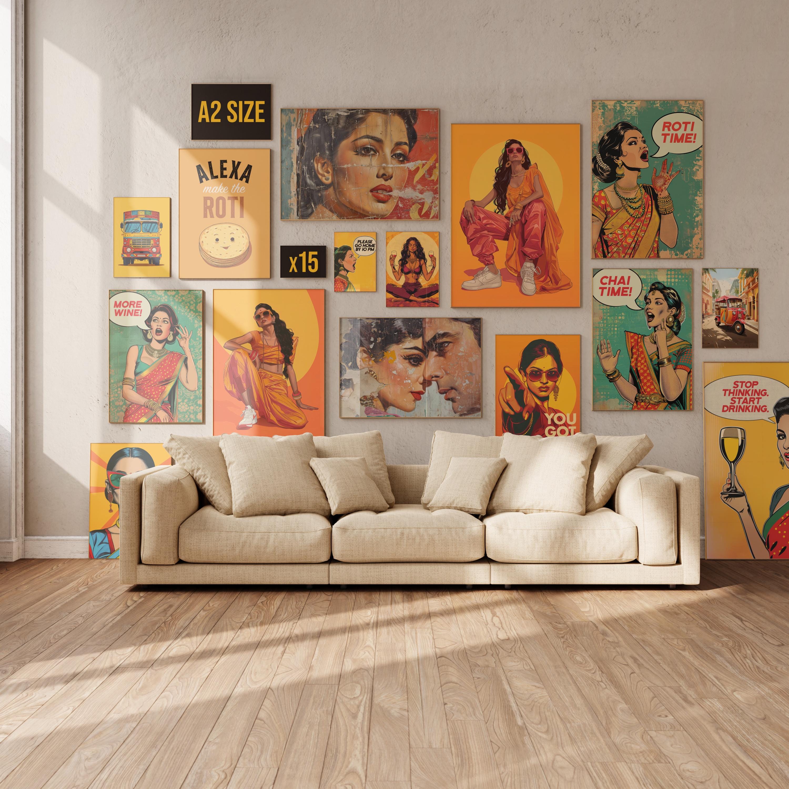 Bollywood Art Print New Zealand