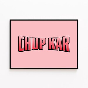 Punjabi Wall Art: Colorful Desi Humor - Digital Download image 7