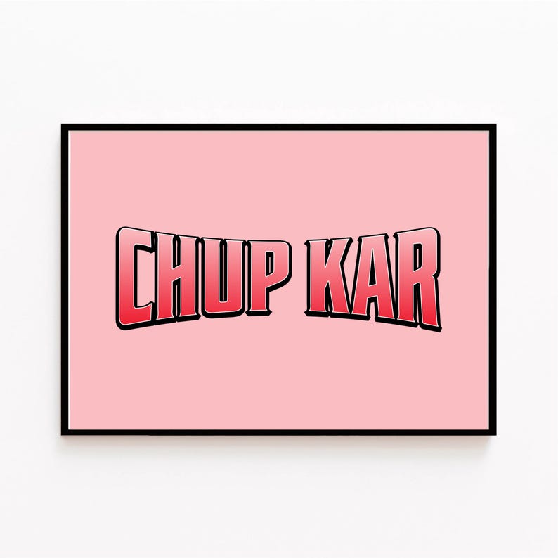 Punjabi Wall Art: Colorful Desi Humor - Digital Download image 7