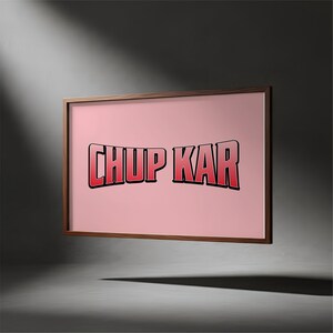 Punjabi Wall Art: Colorful Desi Humor - Digital Download image 6