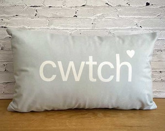 Coussin Cwtch gris