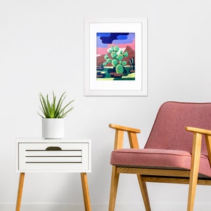 Abstract Cactus
