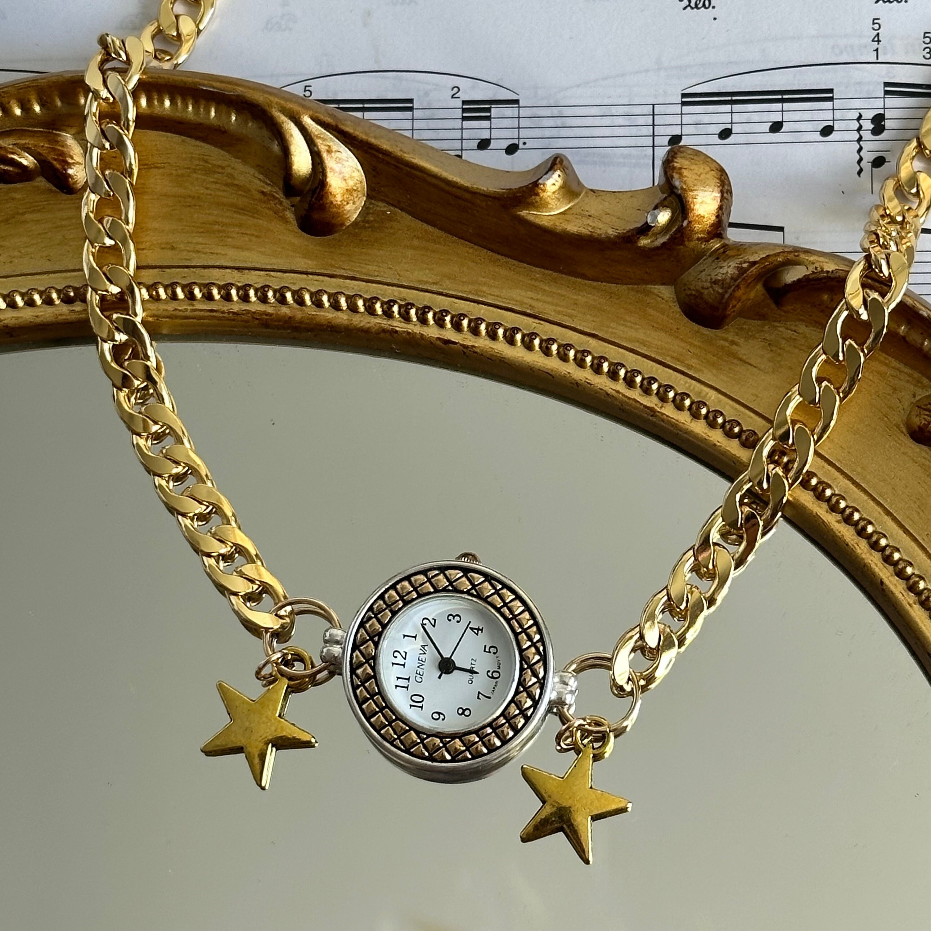 Watch Choker Necklace Etsy