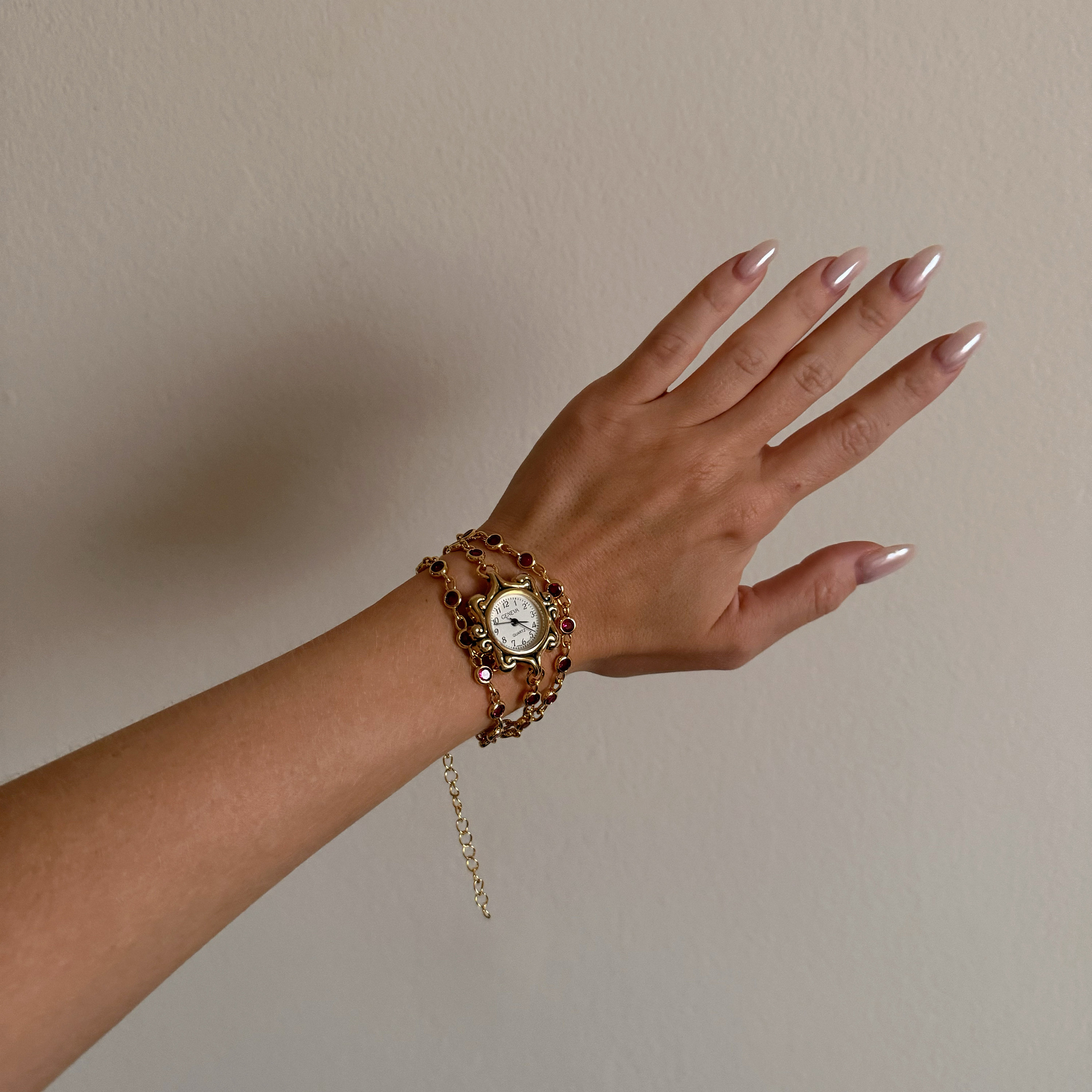 Multi Gemstone Watch