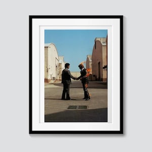 Póster de Pink Floyd "Ojalá estuvieras aquí"