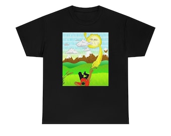 Camiseta unisex de algodón pesado