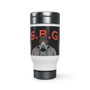 Stainless Steel Travel Mug with Handle, 14oz