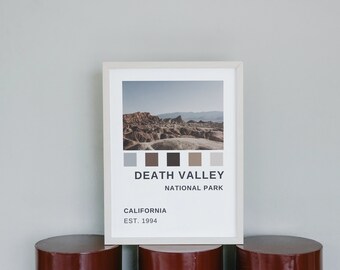 Death Valley National Park Digital Download | Wall Art | National Park Poster |