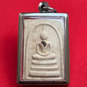 Rare Phra Somdej Amulet, Antique Thai Buddha, Famous Protective Talisman for Luck and Safety