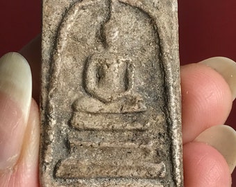 Rare Old Phra Somdej THA AMULET Buddha Talsman Pend… - Gem