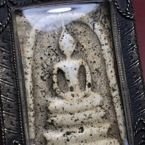 Phra Somdej THAI AMULET Buddha Talisman Pendant L… - image 3