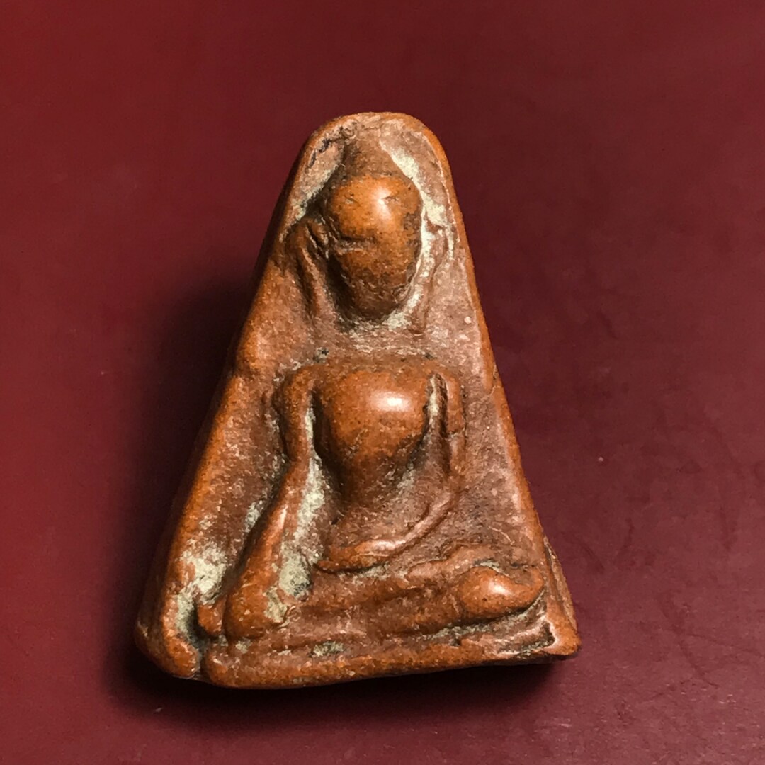 Phra Phong Supan THAILAND AMULET Pendant Talisman Luck Buddha Silver ...