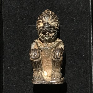 Thai Hanuman Amulet Buddha Temple Talisman Pendant Charm Luck Silver Alloy Protection