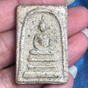 Seltenes Phra Somdej Amulett, antiker thailändischer Buddha, berühmter Schutztalisman für Glück und Sicherheit