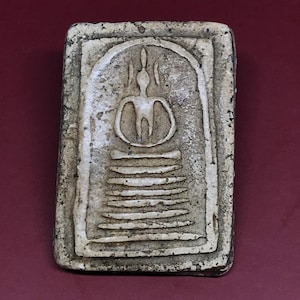 Phra Somdej THAI AMULET Buddha Talisman Pendant Luck Charms Old Rare