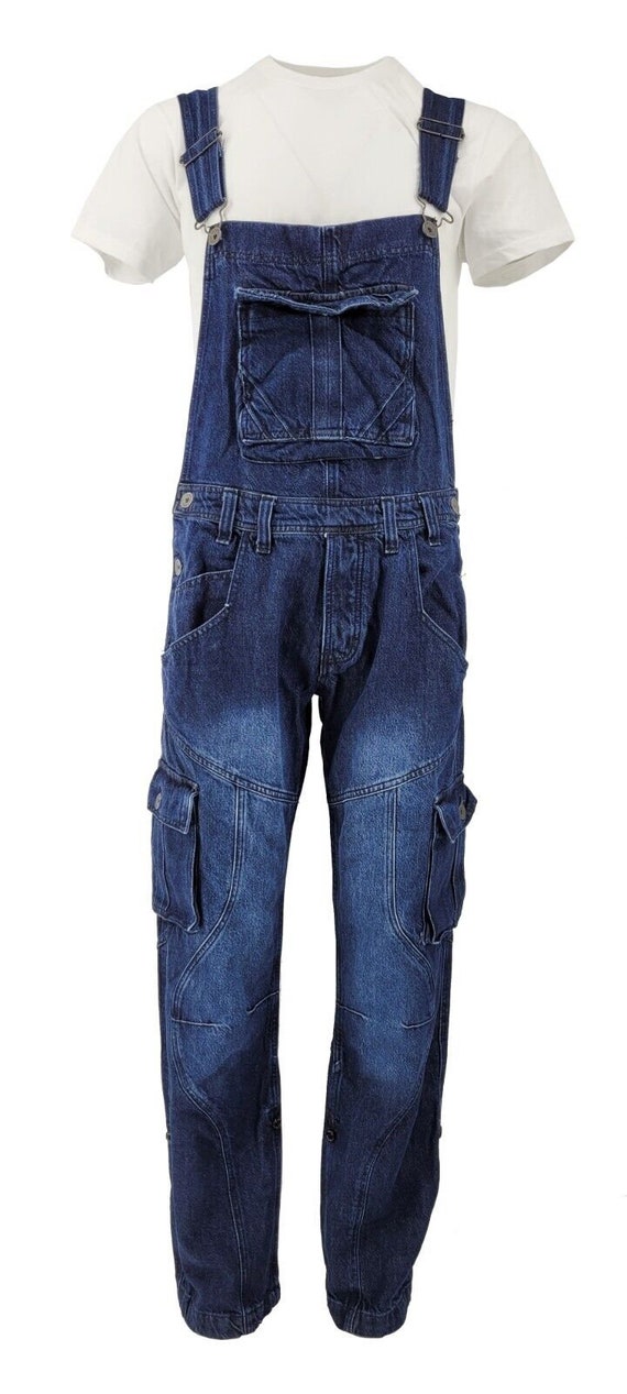 Designer dungarees mens clearance