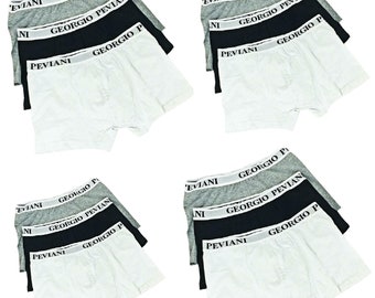 Boxer Shorts Georgio Peviani Underwear Mens Seamless Trunks Briefs Underpants 3P