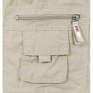 Mens Plain Elasticated Lightweight Shorts Cargo Combat Multi Pocket Cotton M-3XL image 9