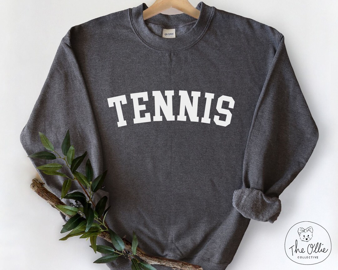 Retro Tennis Sweatshirt Vintage Style Tennis Shirt for Her Etsy