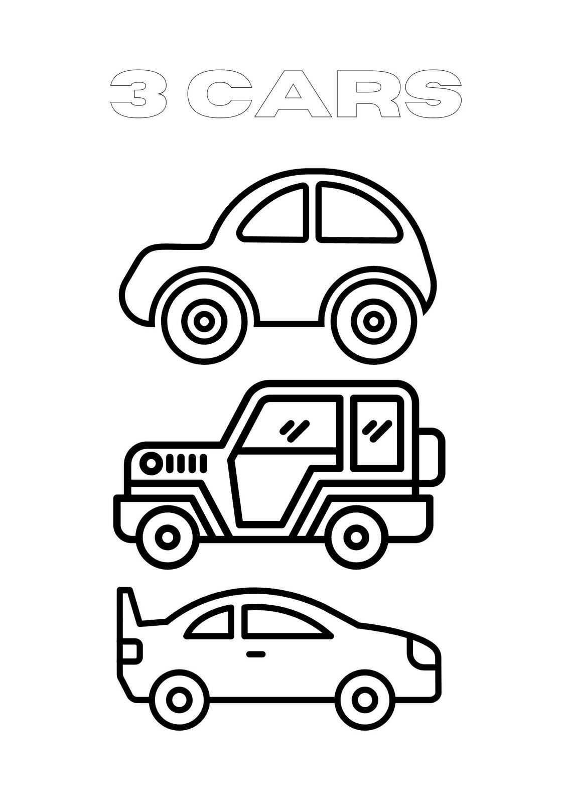 Printable for Kids Numbers 1 to 10 Coloring Pages Education Fun ...