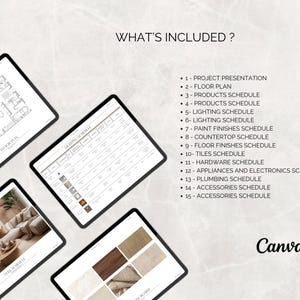FF&E Schedule | Interior Design Furniture, Fixtures and Finishes ...