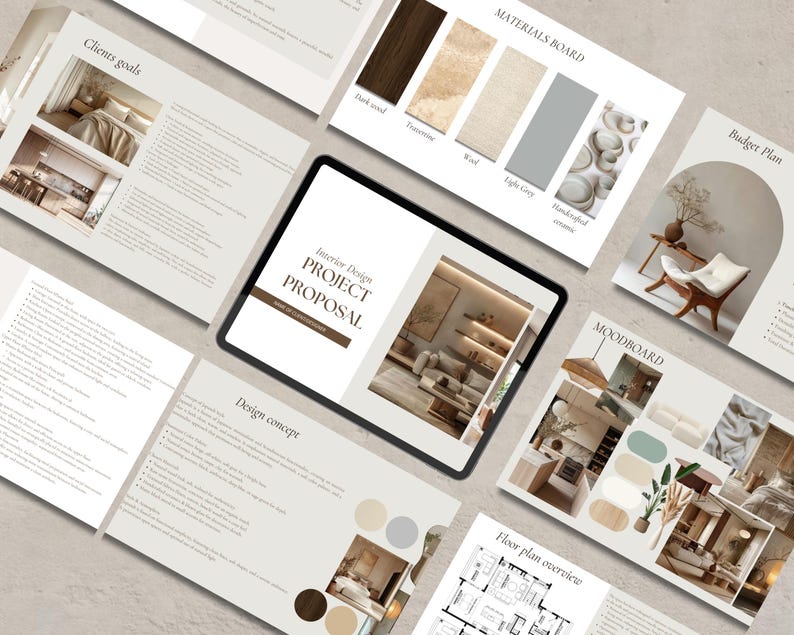 Interior Design Proposal | Interior Design Presentation | Client ...