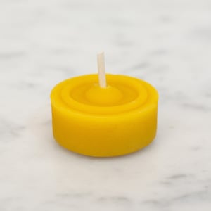 Tealight made from pure beeswax | Pure beeswax | Beeswax candle | Romantic candles | Tealight beeswax | Handmade candle
