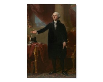 George Washington Lansdowne Portrait by Gilbert Stuart (24"x36")