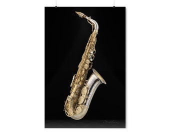 Charlie Parker's H. N. White Company Alto Saxaphone - High Resolution Photo Poster