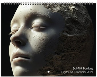 Sci-Fi & Fantasy Digital Art Calendar 2024 (US and CA)