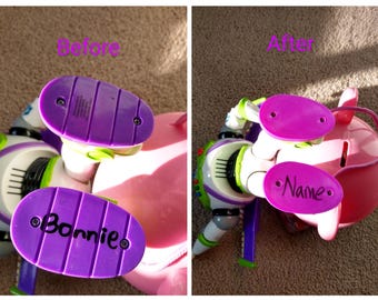 Buzz Lightyear Shoe Replacement Customize With Your Childs Name