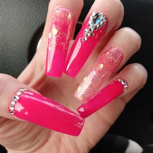 Pink nails