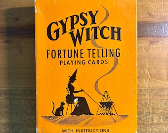 Gypsy Witch Fortune Telling Playing Cards