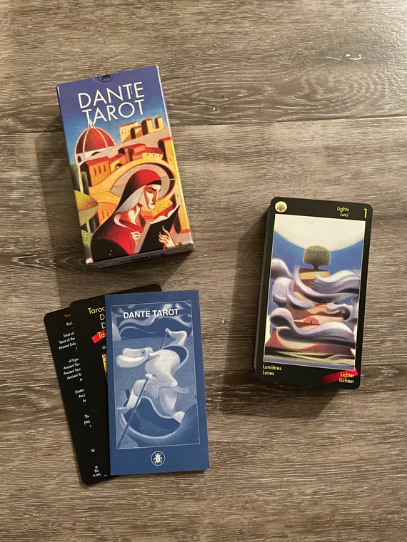 Dante Tarot Deck: Divine Comedy, Lo Scarabeo, 2001 - Etsy